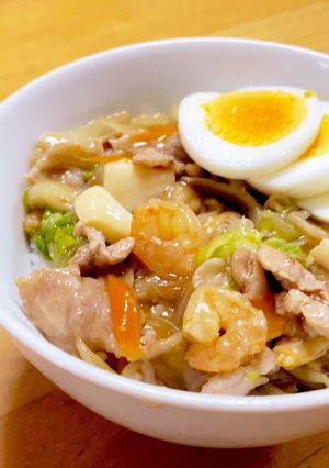 家にある物で中華丼風^^-レシピのメイン写真