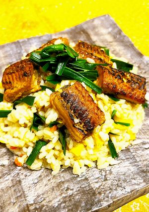 浜名湖うなぎのスタミナ炒飯-レシピのメイン写真