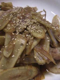 豚ごぼうのきんぴら~柚子胡椒風味~-レシピのメイン写真