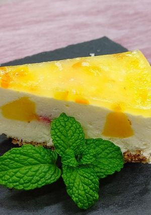 簡単！レアチーズケーキ-レシピのメイン写真