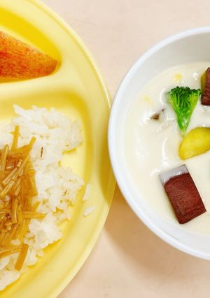 鶏とさつまいものシチュー-レシピのメイン写真