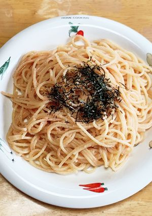 明太子スパゲティ (バター)-レシピのメイン写真