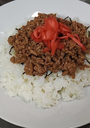 簡単そぼろ丼-レシピのメイン写真