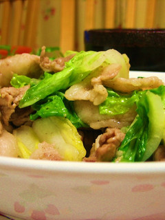 白菜と豚肉の炒め物-レシピのメイン写真