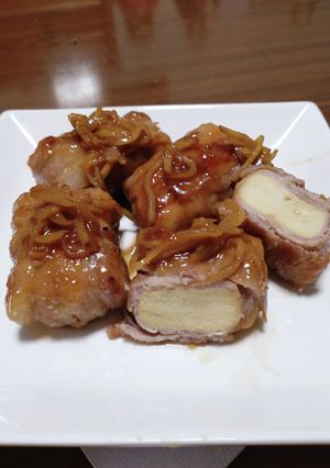 高野豆腐のバラ肉巻き-レシピのメイン写真