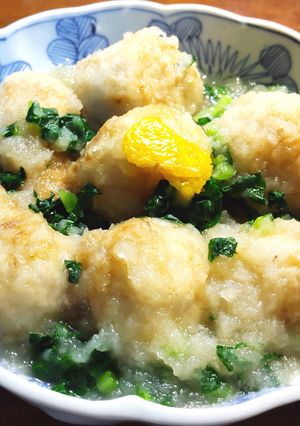 里芋の揚げ出しみぞれ煮 発酵玉葱 -レシピのメイン写真
