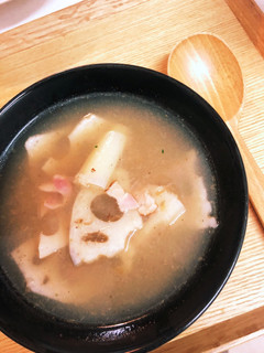 茅乃舎だしでレンコンスープ-レシピのメイン写真