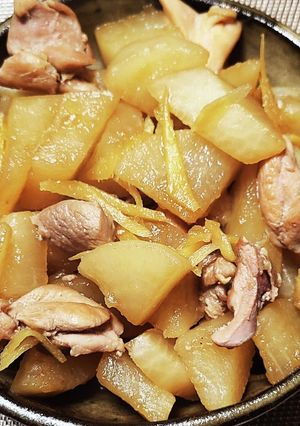 生姜で鶏大根-レシピのメイン写真