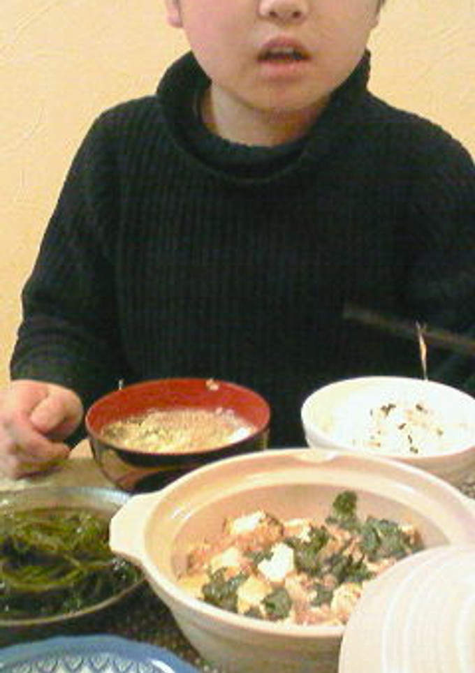 マーボー豆腐ととろとろたまごスープ-レシピのメイン写真