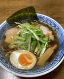 自家製スープで作る しょうゆラーメン