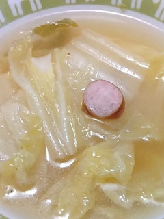 白菜とベーコンのスープ-レシピのメイン写真