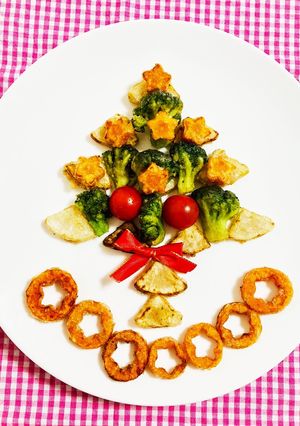クリスマスに！冬野菜の塩唐揚げ☆-レシピのメイン写真