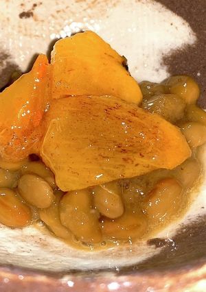 納豆の柿砂糖和え-レシピのメイン写真