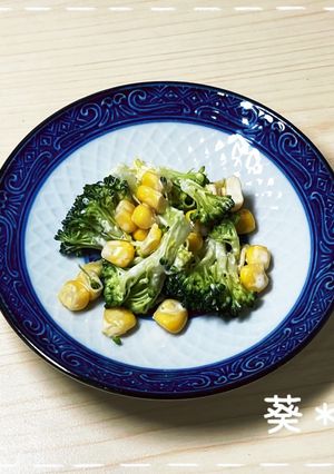 ブロッコリーとコーンのマヨネーズ和え-レシピのメイン写真