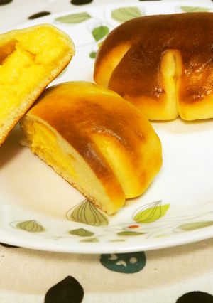 手作りカスタードで作る♪カスタードパン-レシピのメイン写真