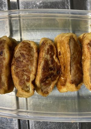 油揚げの肉詰め【レシピ投稿祭】-レシピのメイン写真