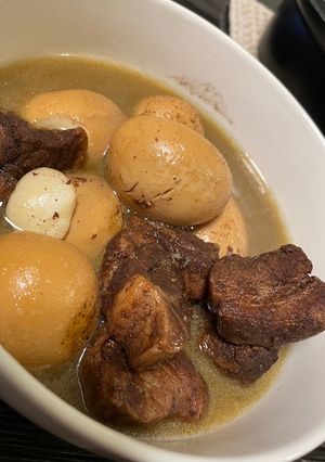 タイ風豚バラと卵の煮込み（カイパロー）-レシピのメイン写真