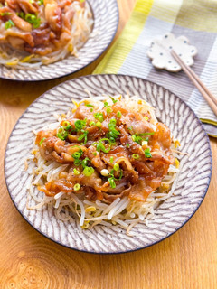 豚バラもやしのガーリック醤油-レシピのメイン写真