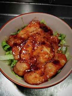 叉焼ダレ活用の焼豚丼❨(@≧↺≦@)❩ノ-レシピのメイン写真