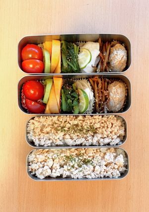 中・高生＊少なめお弁当19-レシピのメイン写真