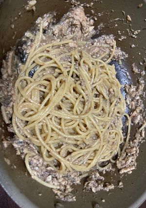 鰯の水煮缶スパゲティ-レシピのメイン写真