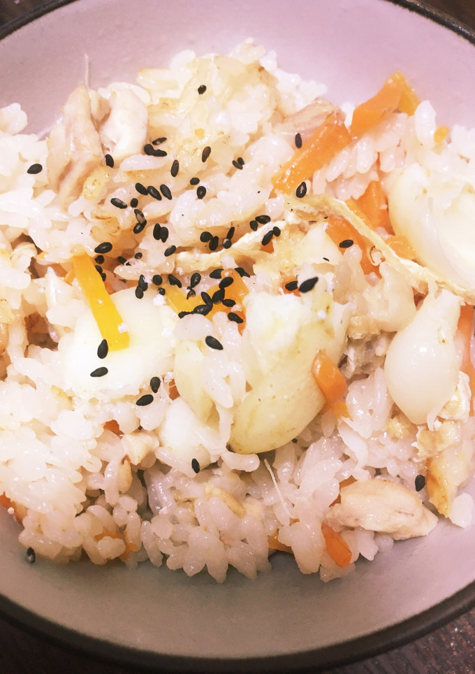 ゆりねの炊き込みご飯-レシピのメイン写真