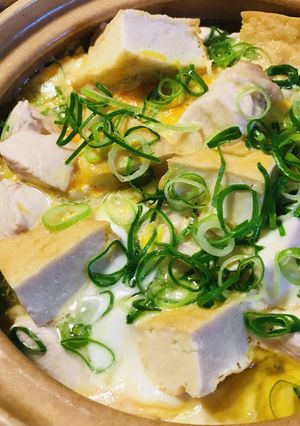 プチッと鍋●鶏肉＆厚揚げの親子鍋-レシピのメイン写真