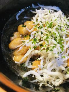毎日の納豆●もずく&しらす-レシピのメイン写真