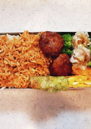 高校生弁当覚え書き114鶏そぼろ弁当-レシピのメイン写真