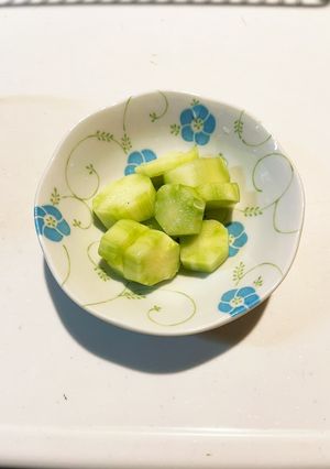 新感覚！サク？ブロッコリーの芯の浅漬け-レシピのメイン写真