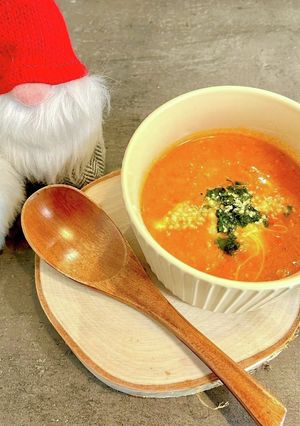 トマト味噌クリームスープ-レシピのメイン写真