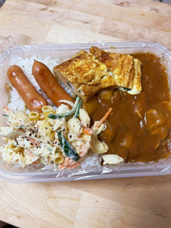 市販のルー☆野菜ごろっとカレーお弁当-レシピのメイン写真