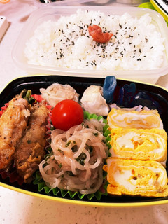 息子弁当12月6日-レシピのメイン写真