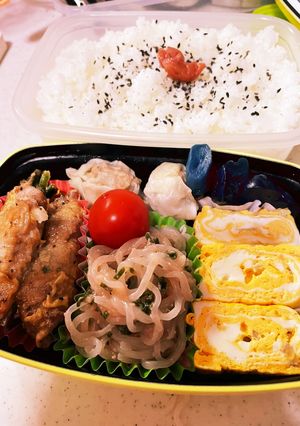 息子弁当12月6日-レシピのメイン写真