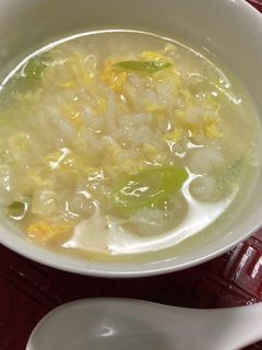 簡単♪ 喉に優しい中華粥-レシピのメイン写真