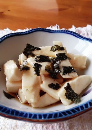 大和芋のたたきの酢の物-レシピのメイン写真