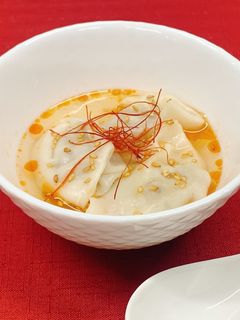 ごまたっぷり!水餃子スープ-レシピのメイン写真