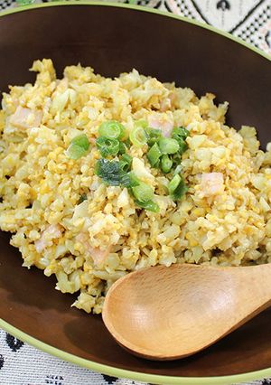 ［糖質制限］食べ応え◎カリフラワー焼き飯-レシピのメイン写真