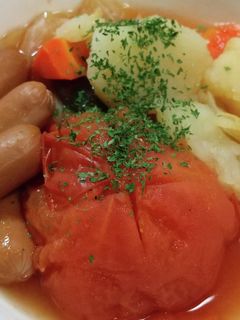 丸ごとトマトポトフ-レシピのメイン写真