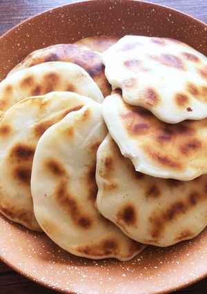 米粉のホットケーキ( 卵・小麦・乳なし)-レシピのメイン写真
