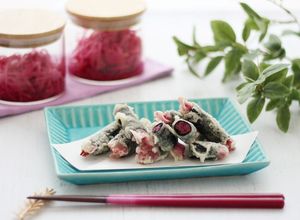 晩酌のお供に！紅生姜の磯部揚げ-レシピのメイン写真