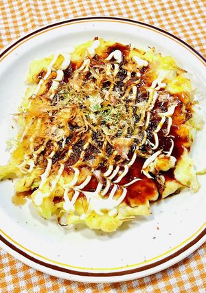 しっとり!米粉のお好み焼き-レシピのメイン写真