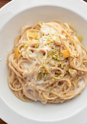塩レモンのソイクリームパスタ-レシピのメイン写真