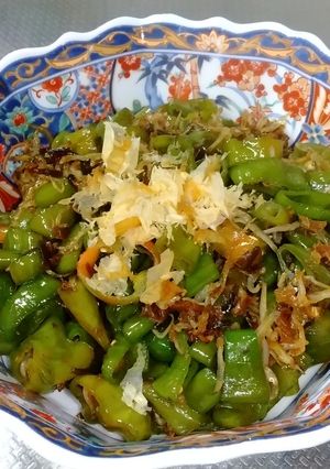 【大量消費】万願寺唐辛子の佃煮もどき-レシピのメイン写真