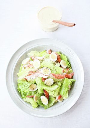 簡単手軽な【カニカマ入りサラダ】-レシピのメイン写真