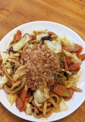 適当 焼きうどん-レシピのメイン写真