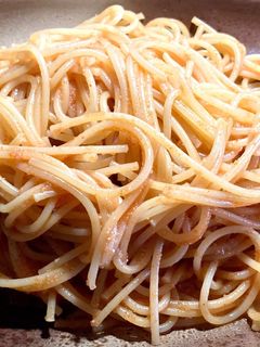 明太子スパゲティ-レシピのメイン写真