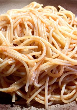 明太子スパゲティ-レシピのメイン写真