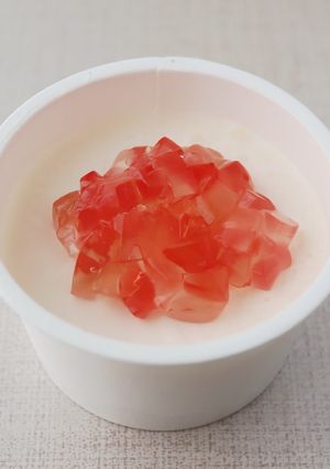 紫陽花のレアチーズケーキ-レシピのメイン写真