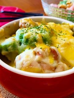 簡単!ヘルシー!味噌ポテトグラタン♪-レシピのメイン写真